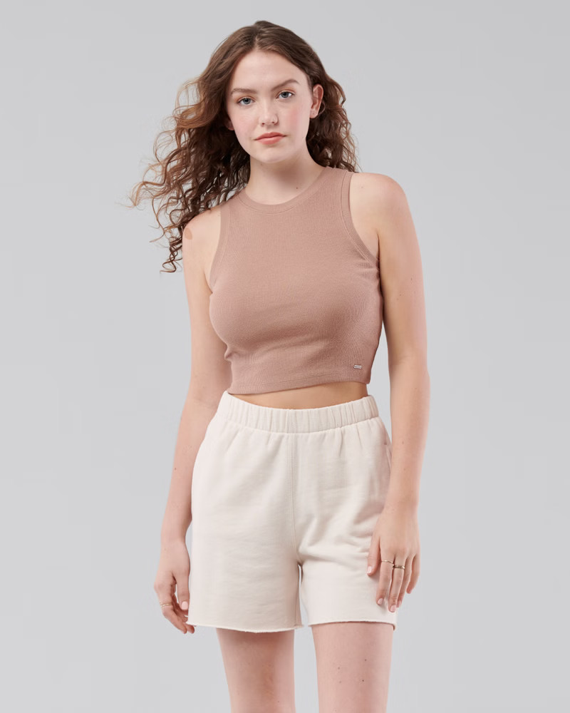 Must-Have High-Neck Tank | Hollister (US)