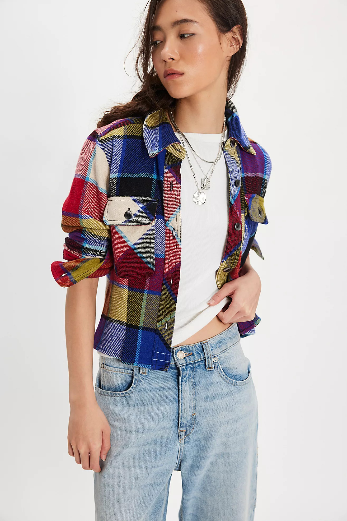We The Free Winnie Plaid Shirt | Free People (Global - UK&FR Excluded)