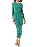 Norma Kamali Women's Long Sleeve Diana Gown, Mountain Green, XL | Amazon (US)