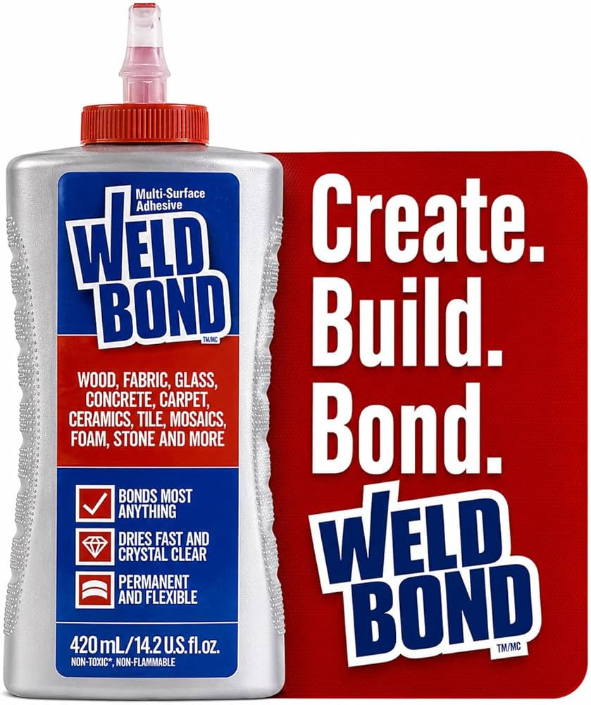 Weldbond Multi-Surface Adhesive that Bonds Most Anything! Wood Glue for Furniture Heavy Duty, Woo... | Amazon (US)