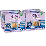 Plum Organics Jammy Sammy Snack Bars - Blueberry and Oatmeal - 1.02 oz Bars (Pack of 30) - Organi... | Amazon (US)