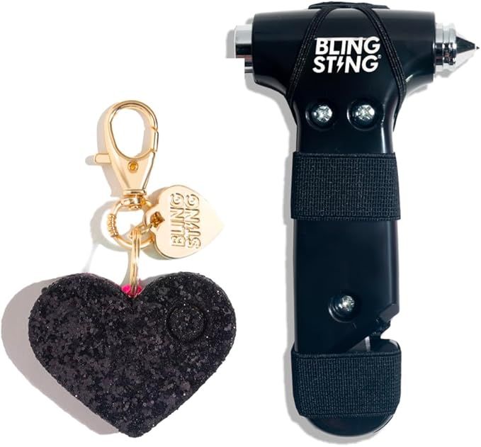 BLINGSTING Personal Safety Alarm & Car Escape Hammer Tool, 125 db Siren Keychain & LED Light, Eme... | Amazon (US)