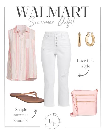 This Summer Walmart Outfit will keep you  cool and on trend this summer! @walmart  #walmartpartner  #walmartfashion

#LTKFindsUnder50 #LTKWorkwear #LTKStyleTip