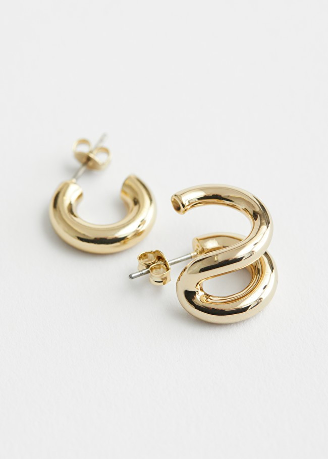 Mismatch Duo Hoop Earrings | & Other Stories (EU + UK)