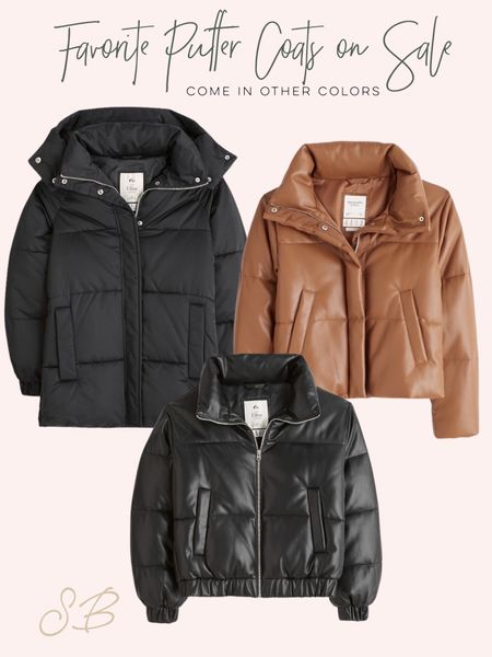 Favorite puffer jackets on sale Abercrombie coats xxs on sale 

#LTKHoliday #LTKGiftGuide #LTKsalealert