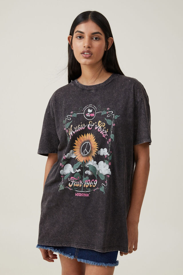 The Oversized Graphic License Tee | Cotton On (US)