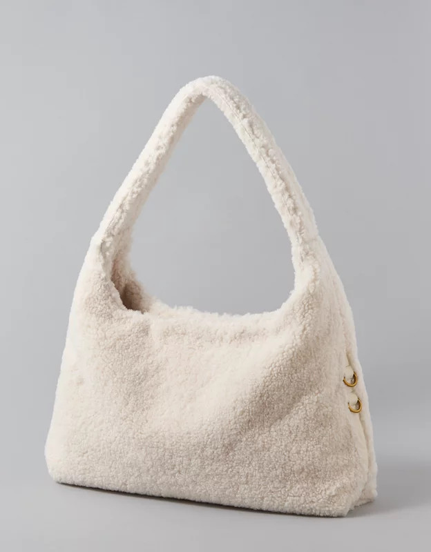 AE Sherpa Slouchy Bag | American Eagle Outfitters (US & CA)