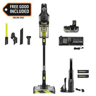 ONE+ HP 18V Cordless Advanced WHISPER Series Stick Vacuum Kit with USB Lithium Hand Vacuum Kit | The Home Depot