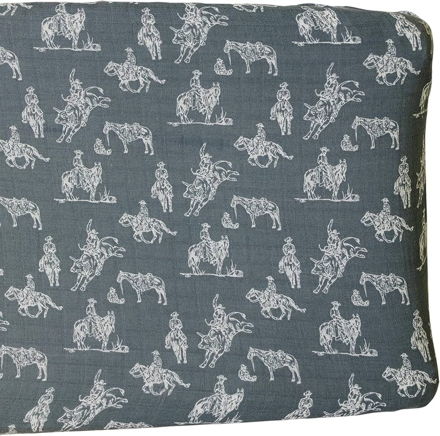 Mebie Baby Changing Pad, Wild West, 100% Muslin Cotton Changing Table Pad Cover for Baby Boy and ... | Amazon (US)