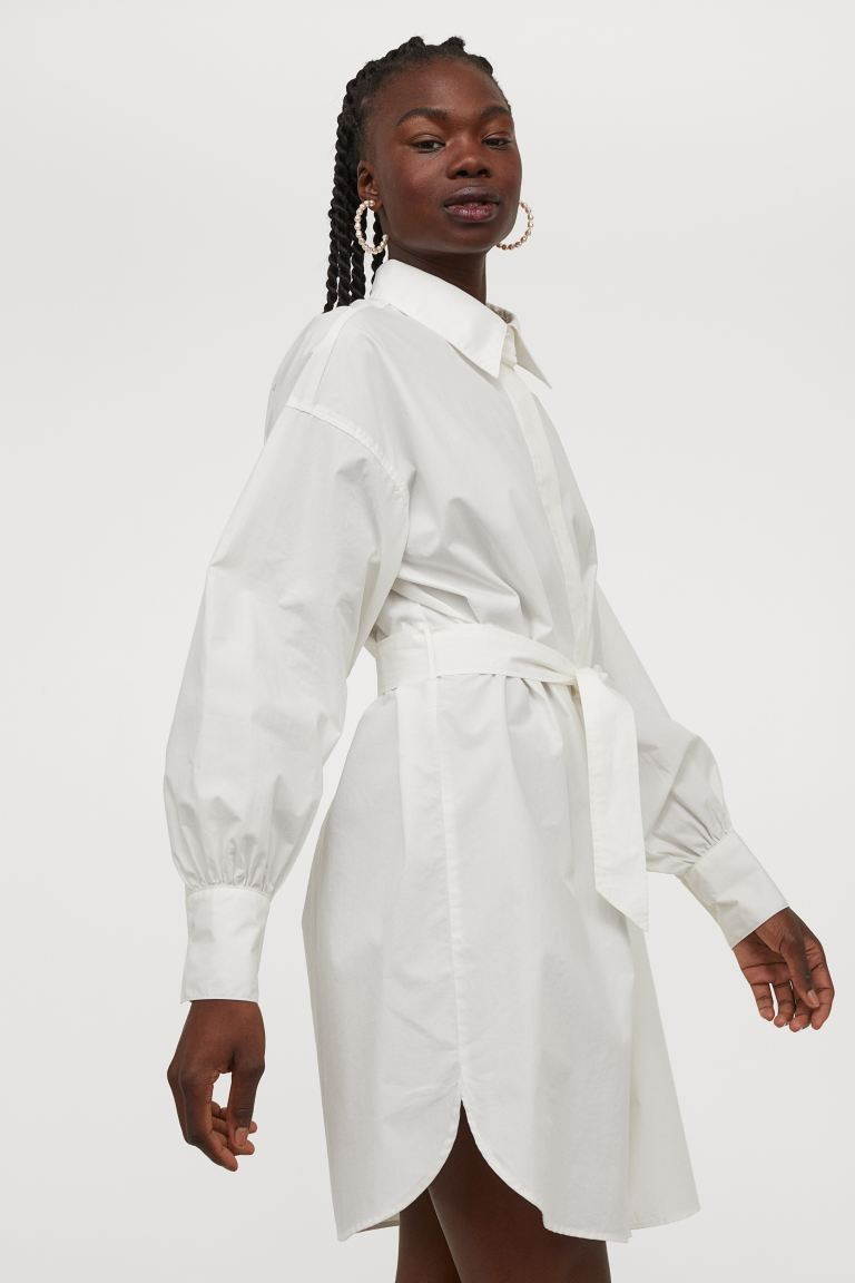 Tie-belt shirt dress | H&M (UK, MY, IN, SG, PH, TW, HK)