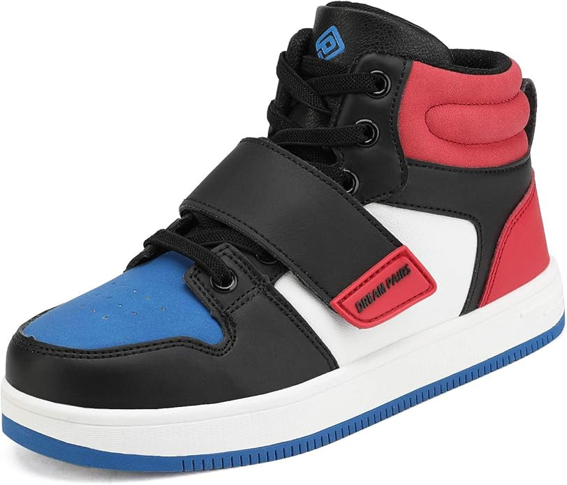 DREAM PAIRS Boys Girls High Top Sneaker Basketball Shoes | Amazon (US)