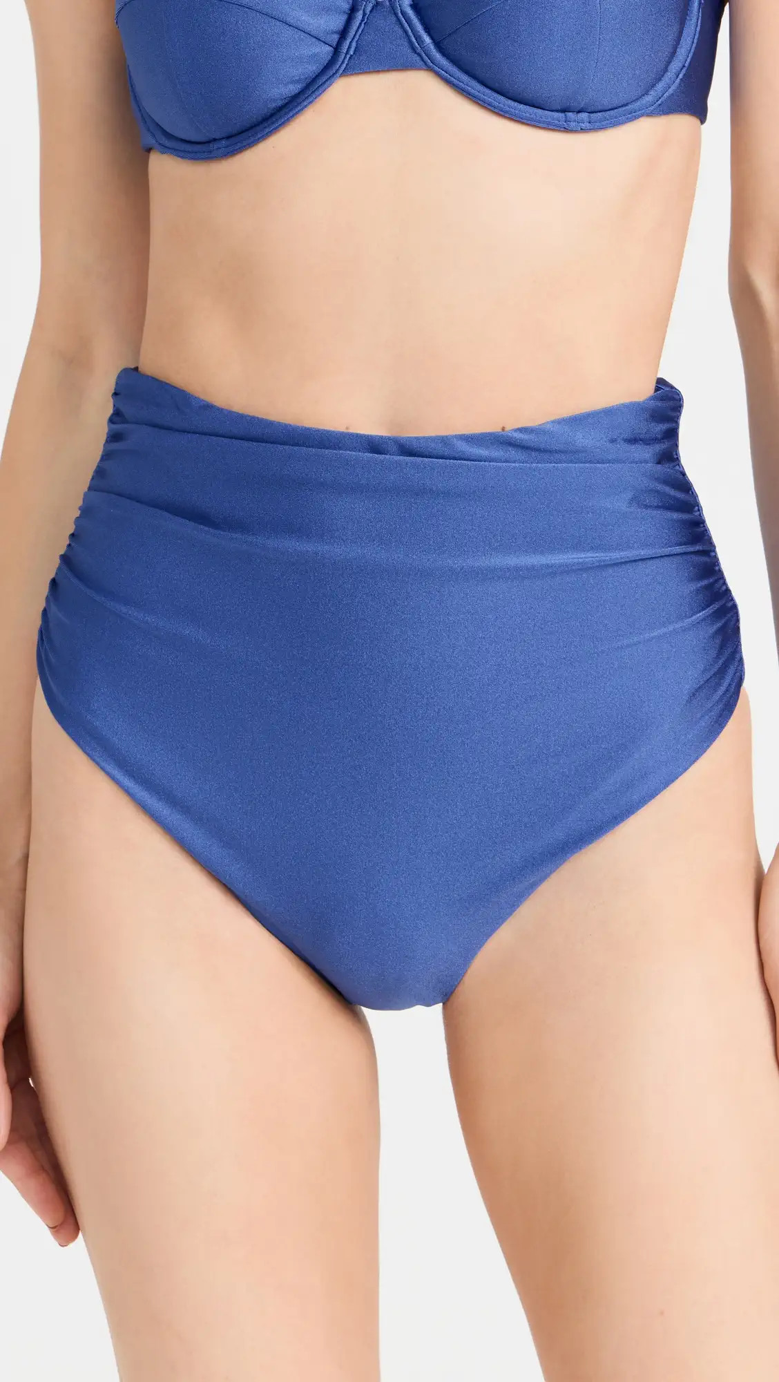SIMKHAI Lilly Rushed Bikini Bottoms | Shopbop | Shopbop
