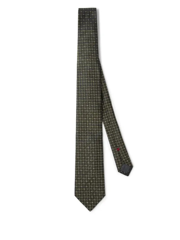 Brunello Cucinelli Silk Tie | Green | FARFETCH NA | Farfetch Global