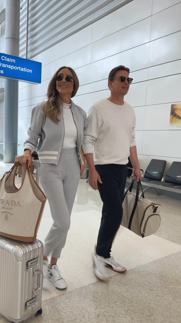 Ultra comfortable and stretchy fabric pants and jacket 
I love this set so much! It’s the same set I travel to Europe on my long flight to Italy 
Runs tts. This is small 


#LTKOver40 #LTKStyleTip #LTKTravel