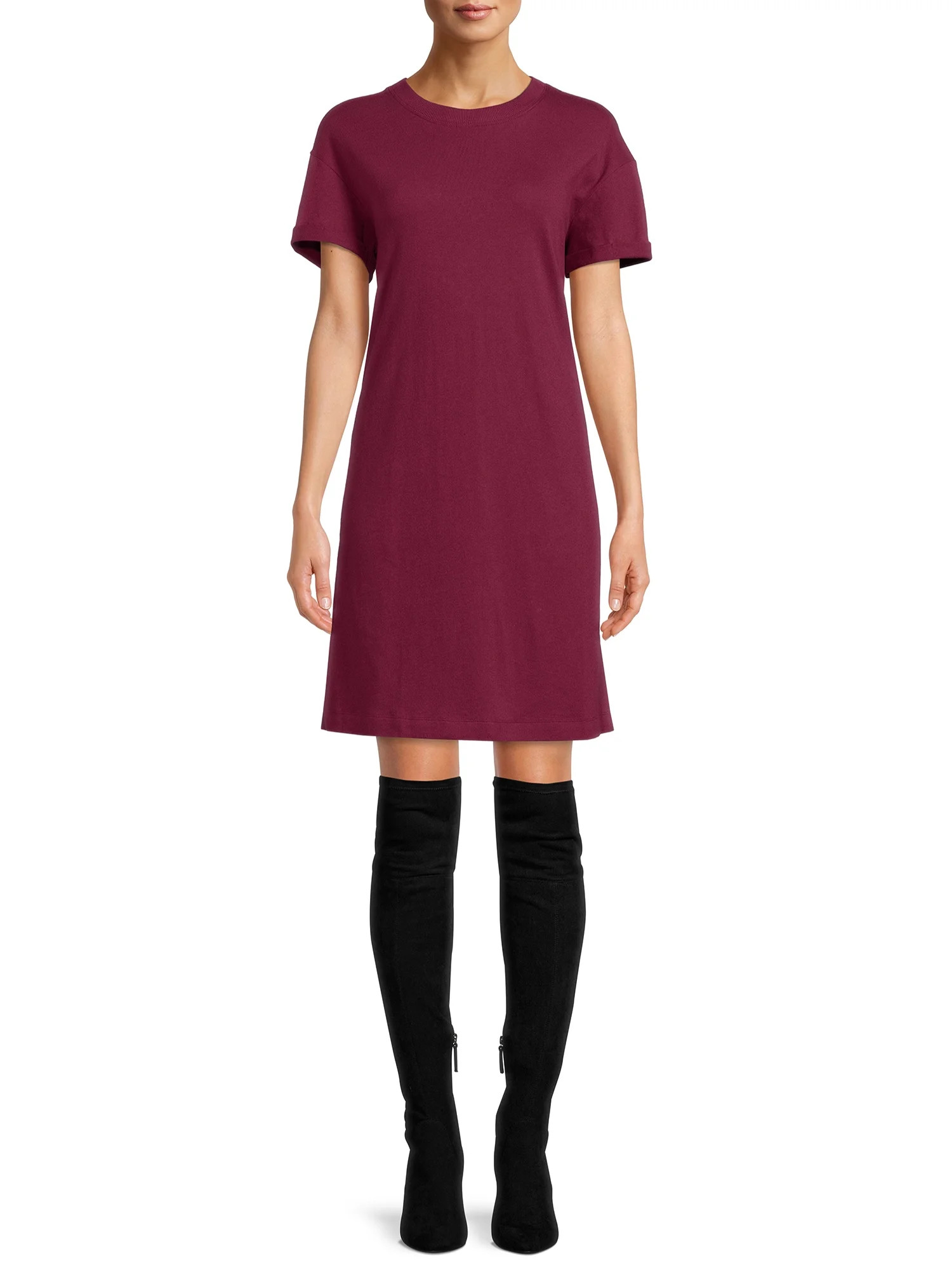 Time And Tru Women’s Knit Dress | Walmart (US)