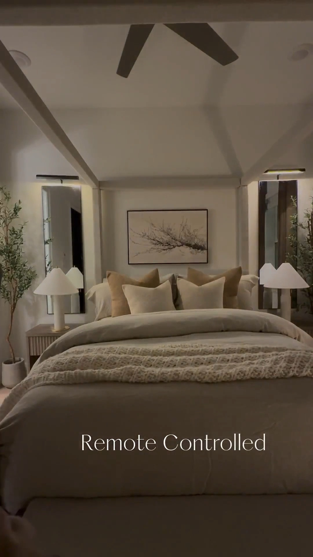 This is the ultimate way to add cozy ambient lighting to your bedroom—no hardwiring needed! 🛏️ These sleek picture lights are remote-controlled + battery-powered, making it super easy to turn them on/off right from your bed. 🎛️💡 Convenience meets style! 🥰 #BedroomGoals #EasyLighting

#LTKHome #LTKSaleAlert #LTKStyleTip
