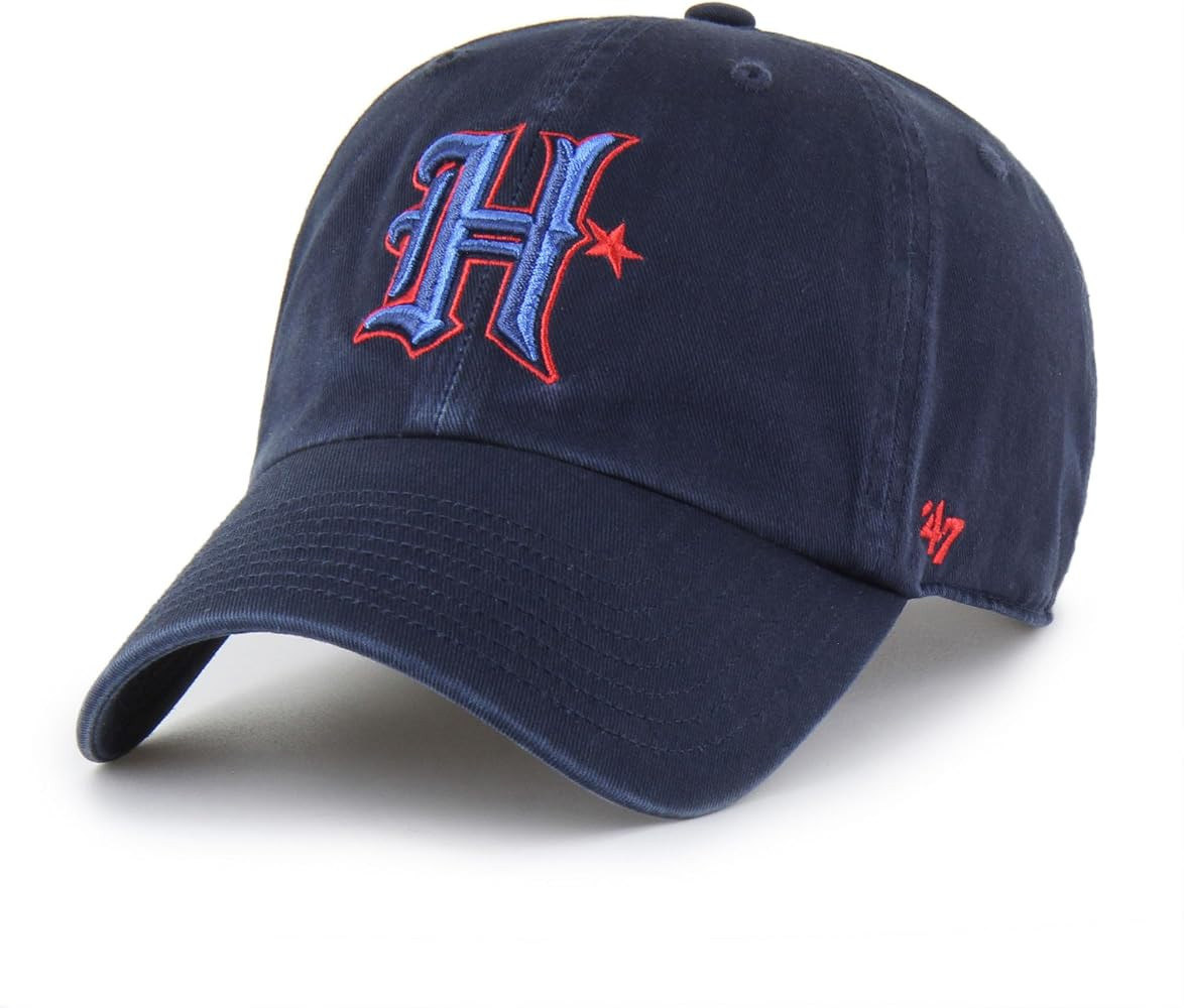 47 Men's Navy Houston Texans H-Town Cleanup Adjustable Hat | Amazon (US)