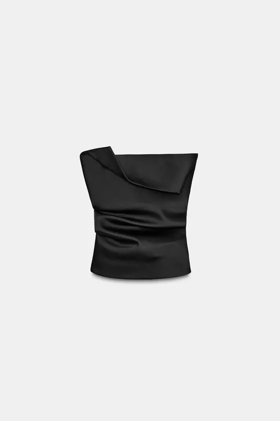 ZW COLLECTION LIMITED EDITION BANDEAU TOP | Zara UK