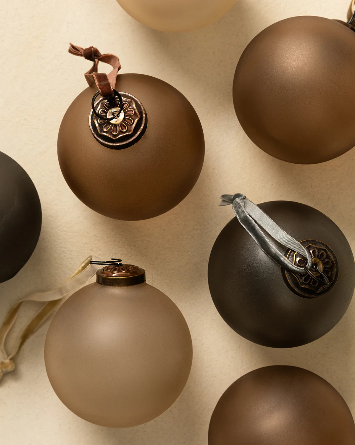 Noel Neutral Ornaments (Set of 9) | McGee & Co. (US)