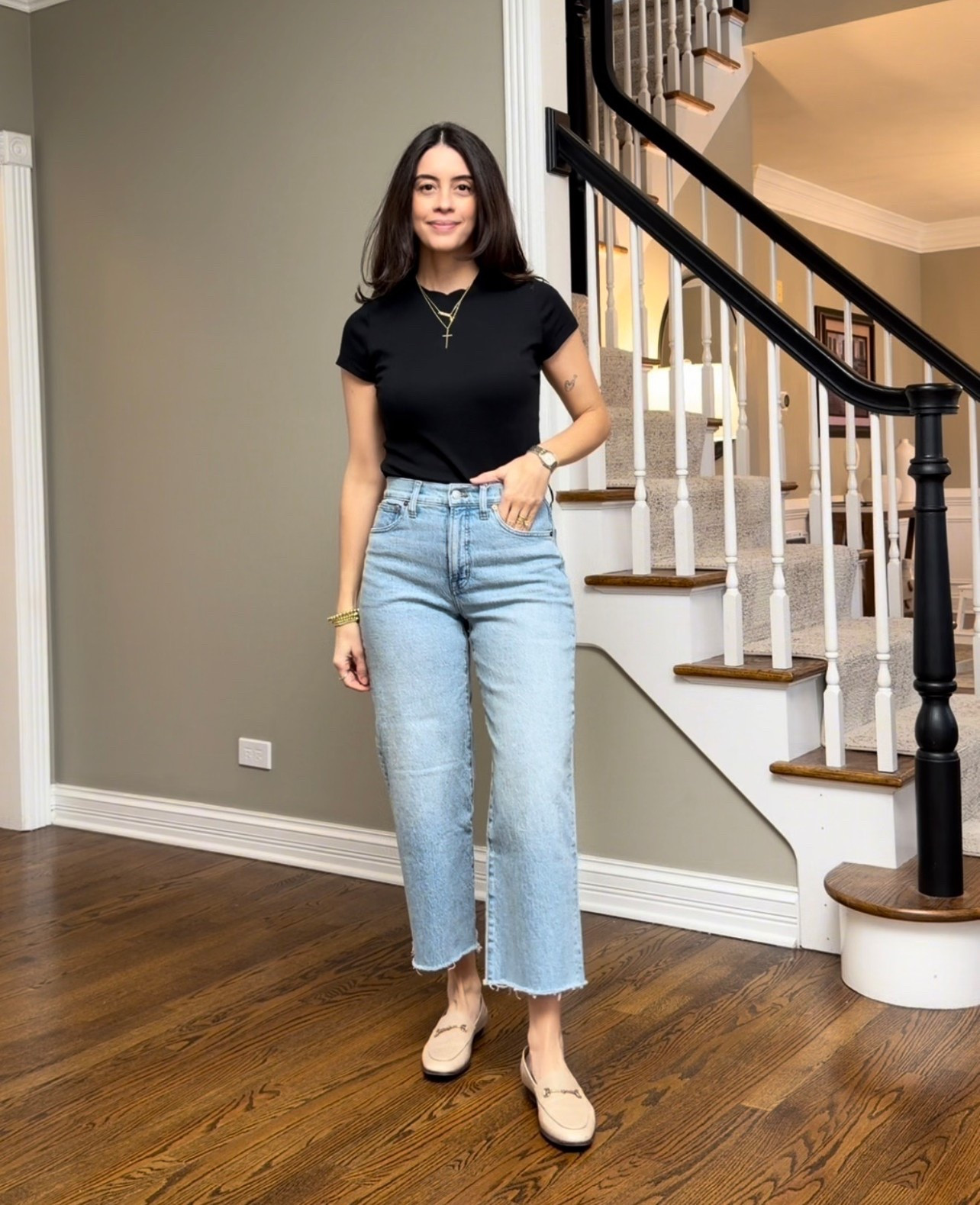 Love these cropped wide-leg jeans. This year’s version has a clean hem (which I love!). Rigid denim with a bit of stretch for day-one comfort and a zip fly. Runs true to size.
@Madewell 

#LTKgrwm #LTKSeasonal