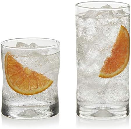 Libbey Impressions 16-Piece Tumbler and Rocks Glass Set | Amazon (US)