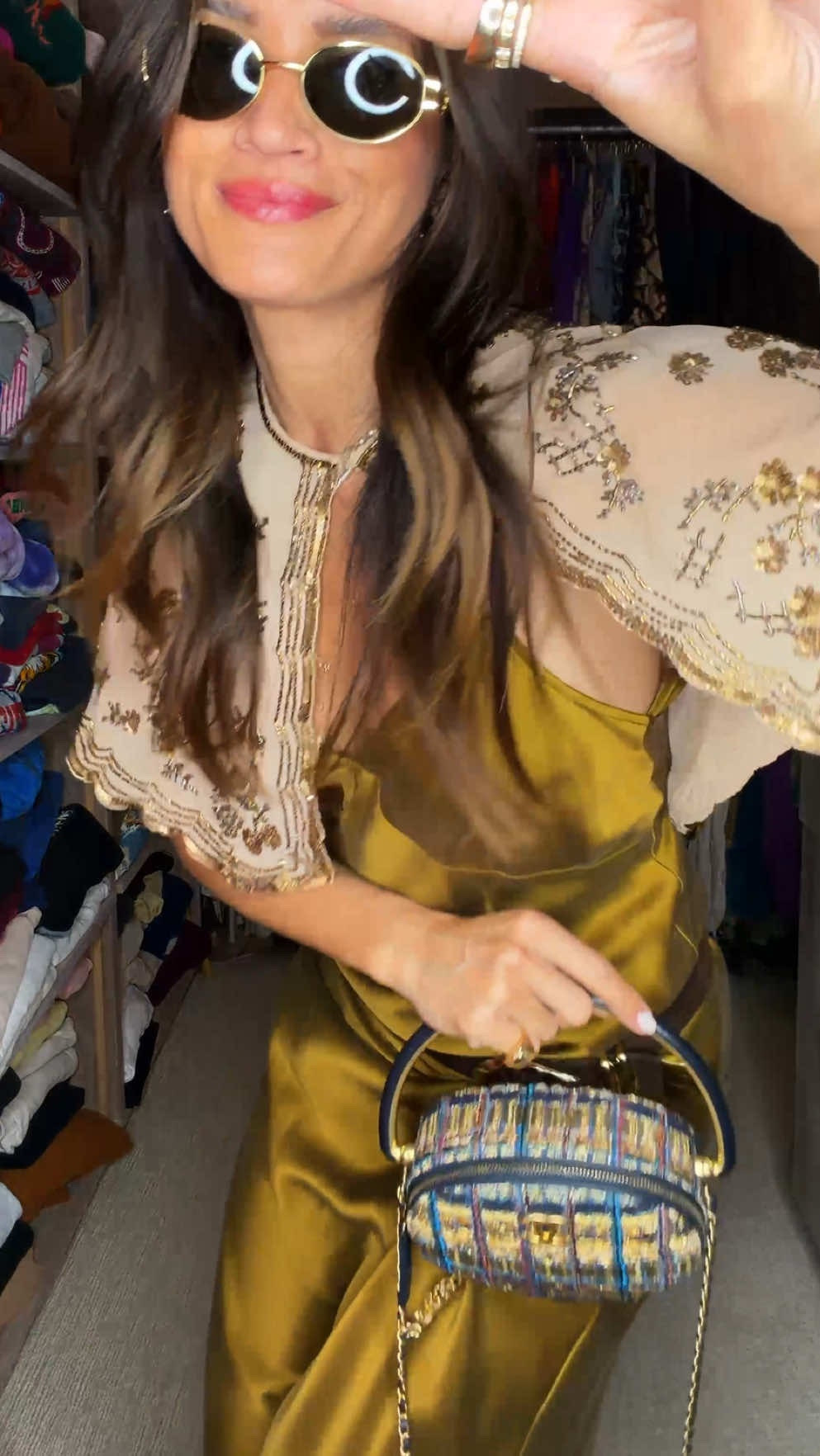 Silky layers ✨ #GDWM #GRWM #getdressedwithme

#LTKdayinmylife #LTKgrwm #LTKootd