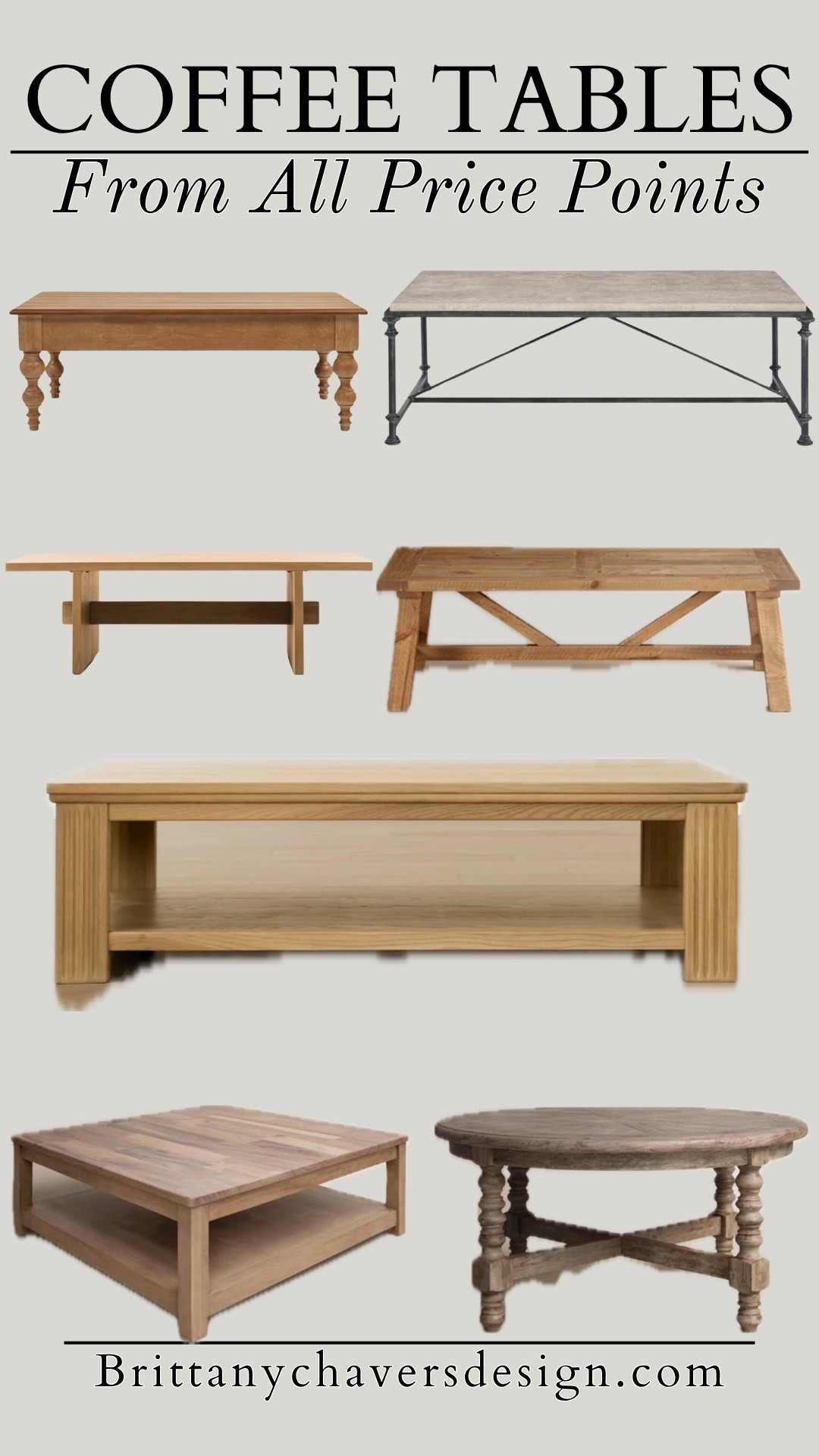 These coffee tables are giving modern vintage in the best way 🤎✨

From budget-friendly finds to splurge-worthy pieces, every single one feels elevated, timeless, and so well made. The kind of pieces that instantly warm up your space and make it feel curated—not cluttered.

If you’ve been wanting that designer look without it feeling trendy… this is it. 

#LTKHome