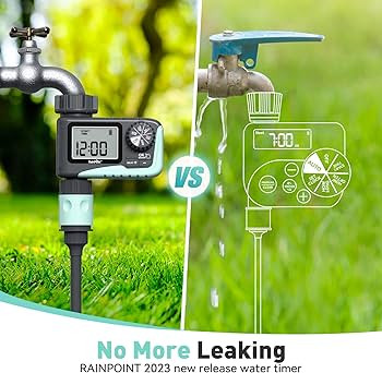 RAINPOINT Sprinkler Timer Outdoor, Water Timer for Garden Hose Faucet Timer, Programmable Waterin... | Amazon (US)