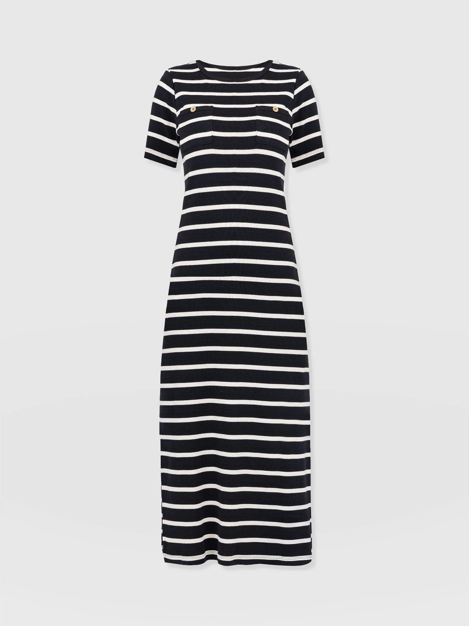 Helena T-Shirt Dress - Stripe | Saint + Sofia