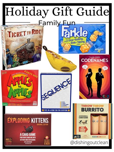 I love a good game night, and these are some of my all-time favorites. Without a doubt, we play many of these when back home at my parents, too. Fun during the holidays, but really fun any day of the year!

#LTKHoliday #LTKCyberWeek

#LTKfindsunder50 #LTKfamily #LTKGiftGuide