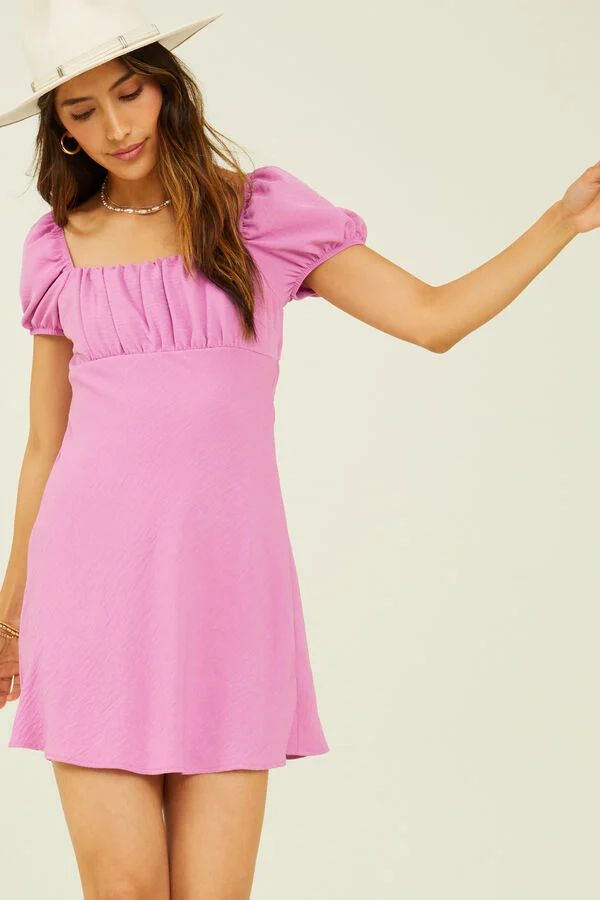 Mallony Puff Sleeve Dress | Altar'd State