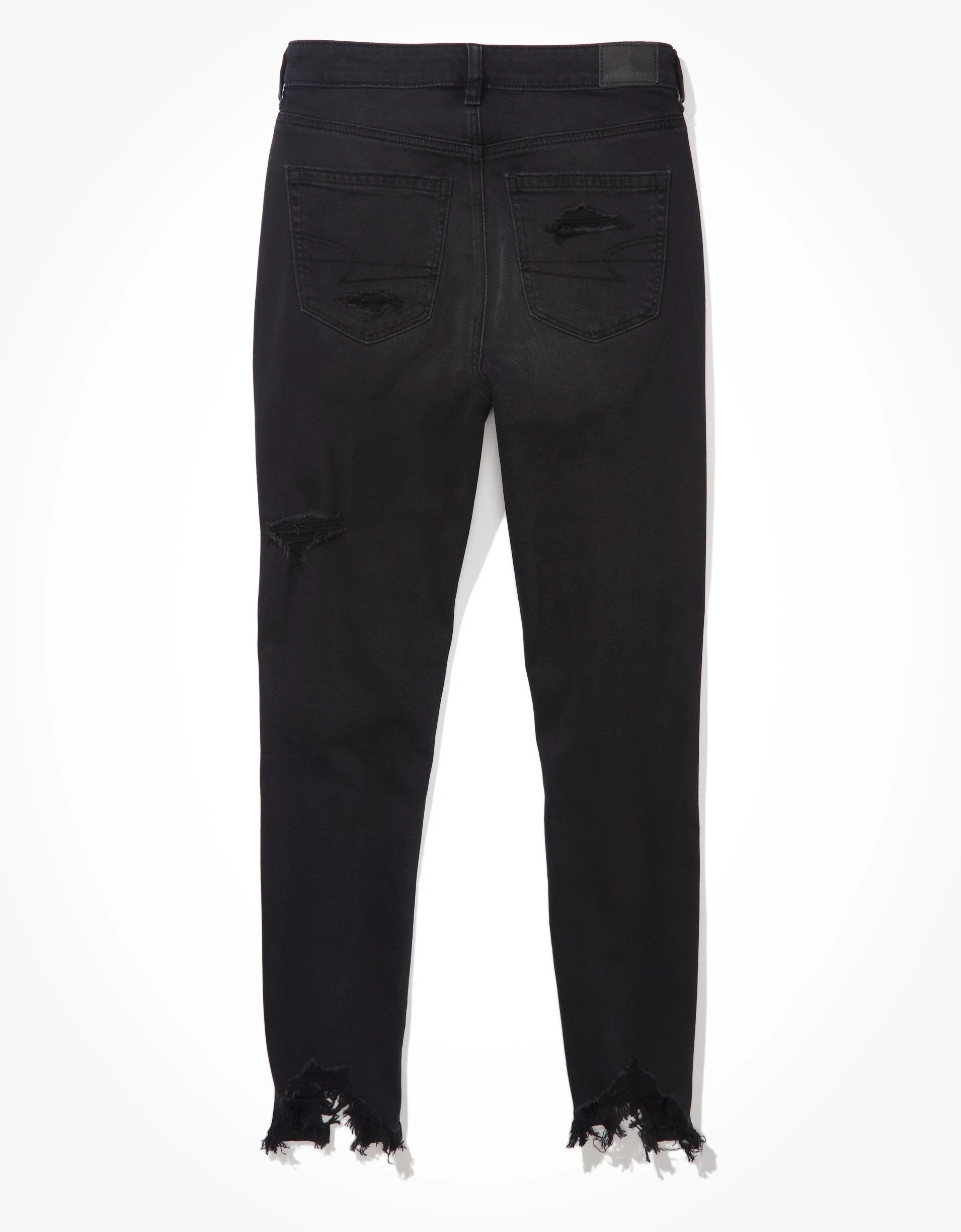 AE Strigid Ripped Mom Jean | Shop Simon