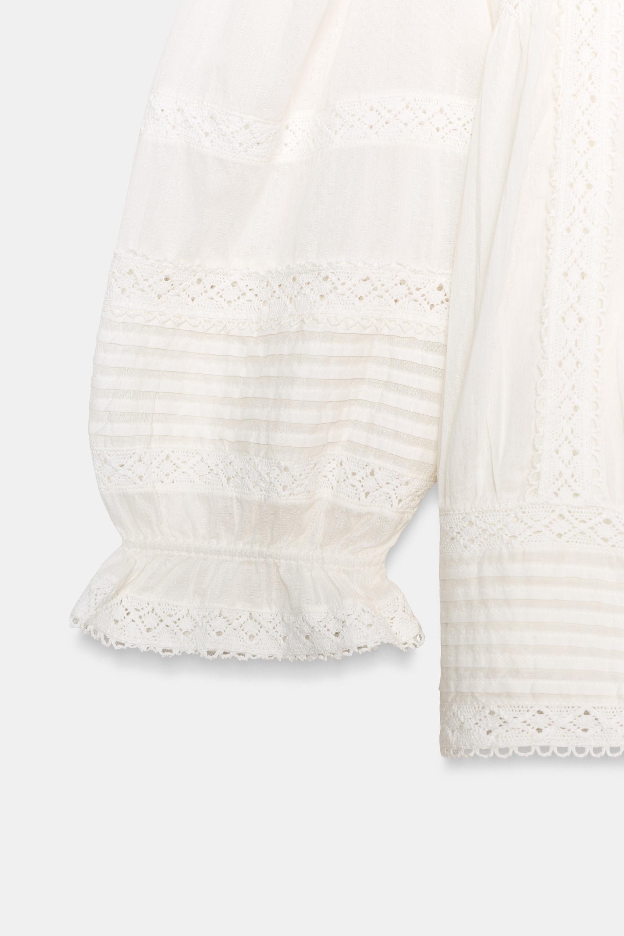ZW COLLECTION ROMANTIC BLOUSE | Zara UK