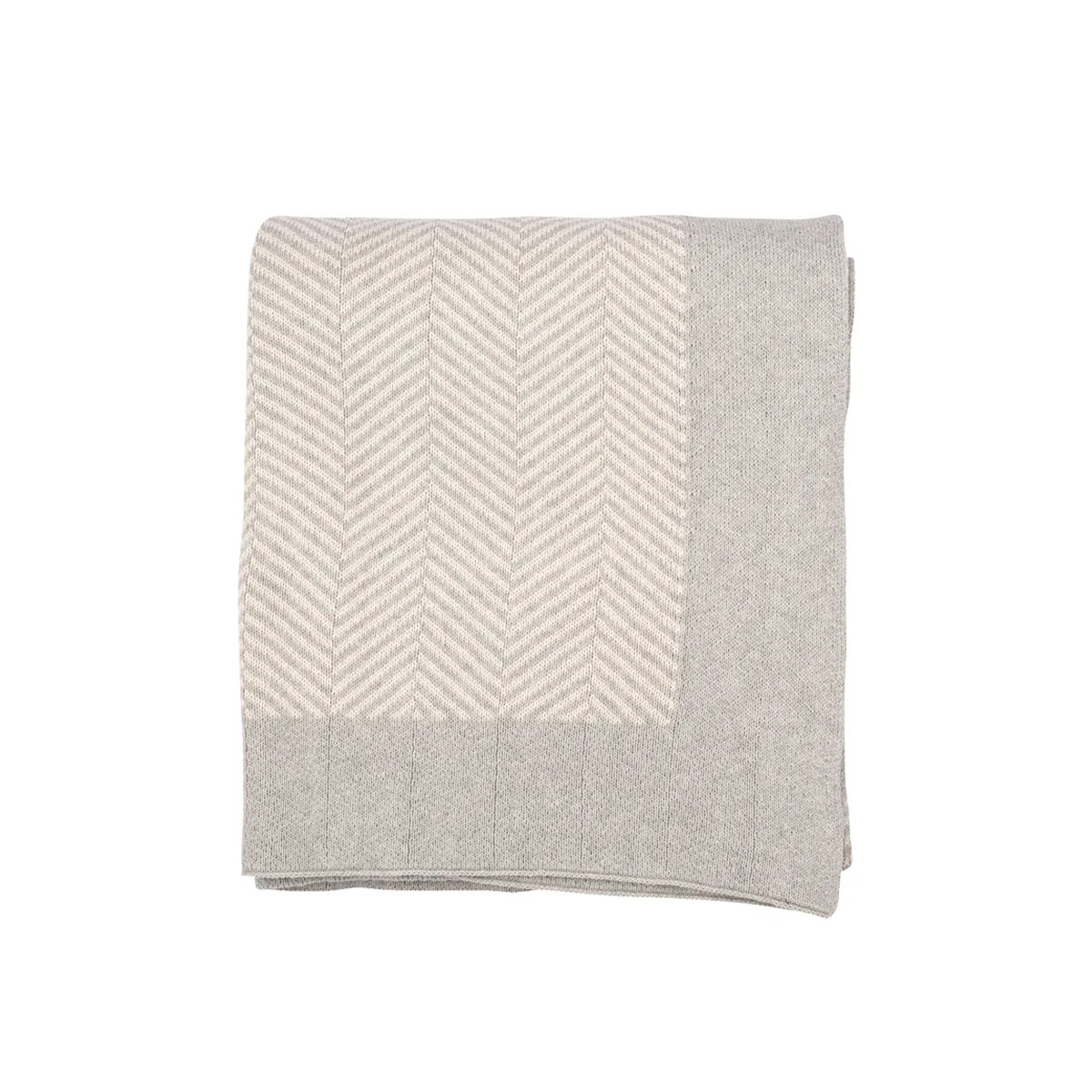 Border Herringbone Throw | Tuesday Made