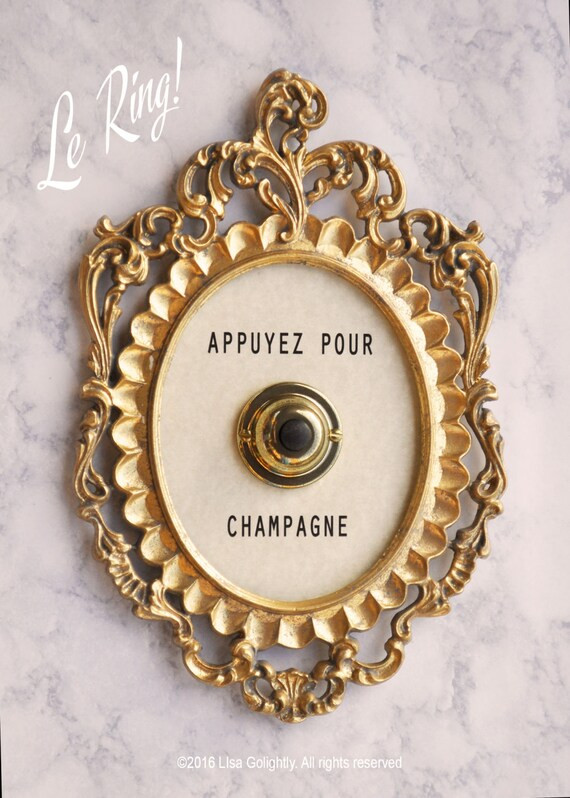 Press For Champagne - french edition ( ringing version ) | Etsy (US)