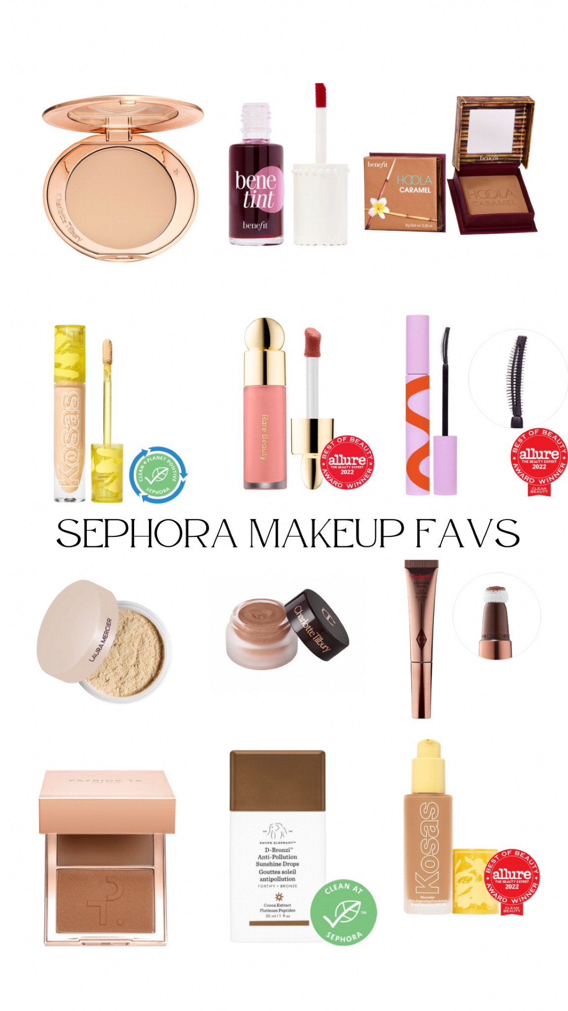 the best of the best! 🤍some of the most trendy makeup products that really work! 💄obsessed! follow for more favs🫶🏻🫶🏻

#sephora #sephorafinds #makeup #favmakeupproducts #makeupfinds

#LTKstyletip #LTKbeauty #LTKunder100