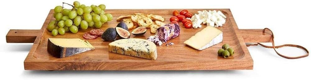 Two's Company Gatherings Footed Serving Tray with Handles | Amazon (US)