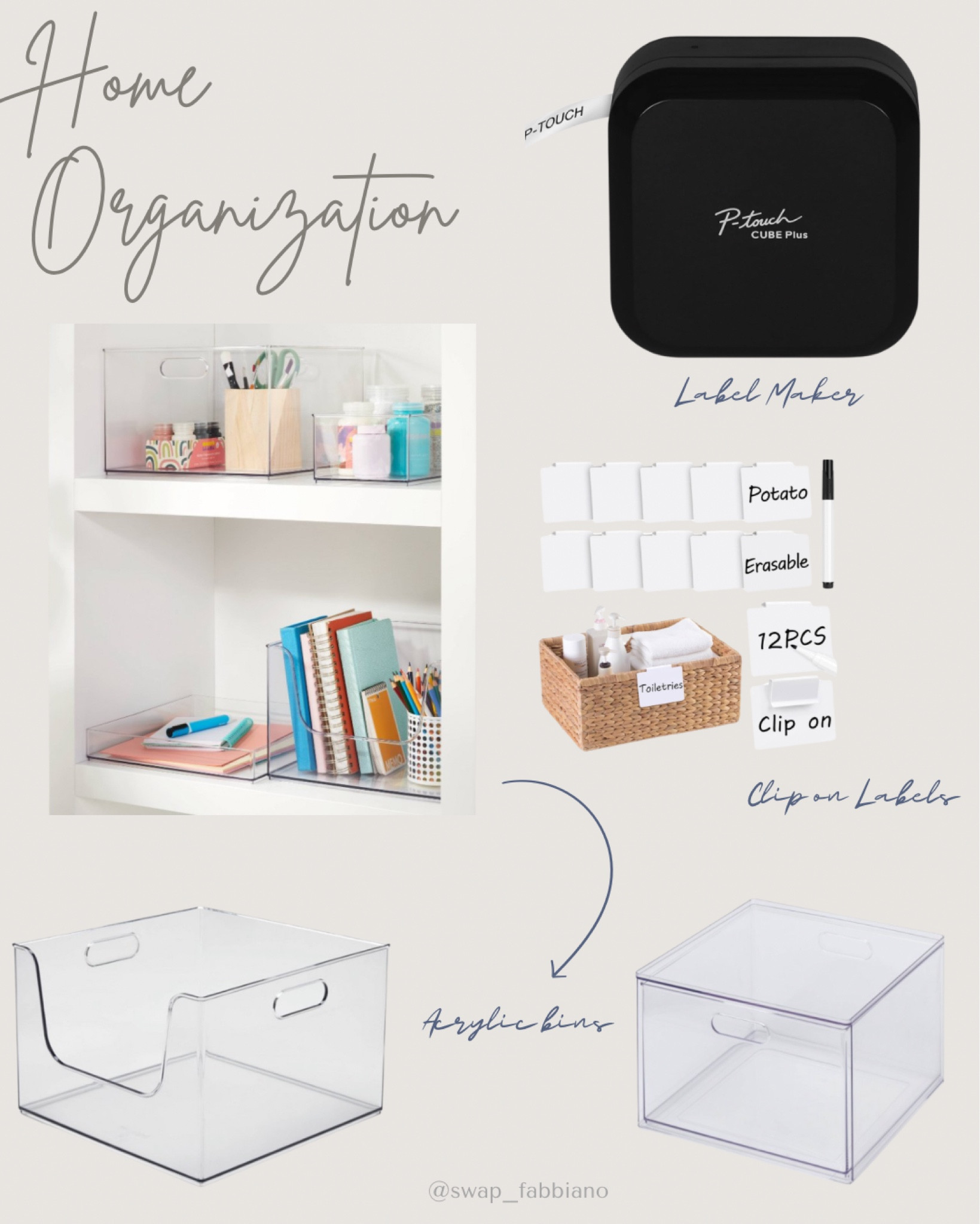 This label maker is amazing! Connects to your phone to easily make labels on the go!

#LTKkids #LTKbaby #LTKfamily