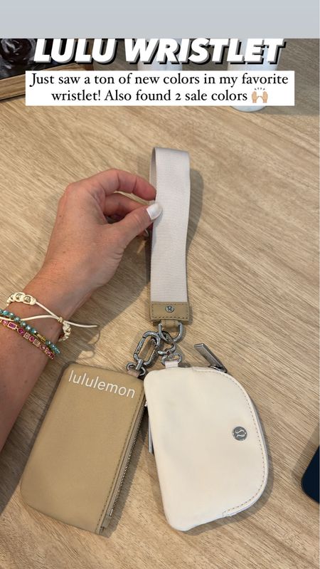 Cutest dual pouch wristlet for your bag or travel. Good gift idea 

#LTKFindsUnder50 #LTKFindsUnder100 #LTKSaleAlert