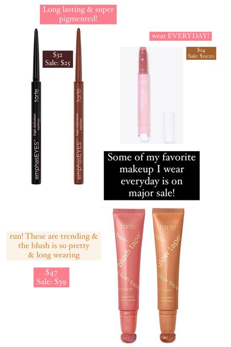 Tarte makeup. QVC deal. Tarte blush and bronzer. Lip color. Plumping lip. Eyeliner  

#LTKsalealert #LTKbeauty #LTKunder50