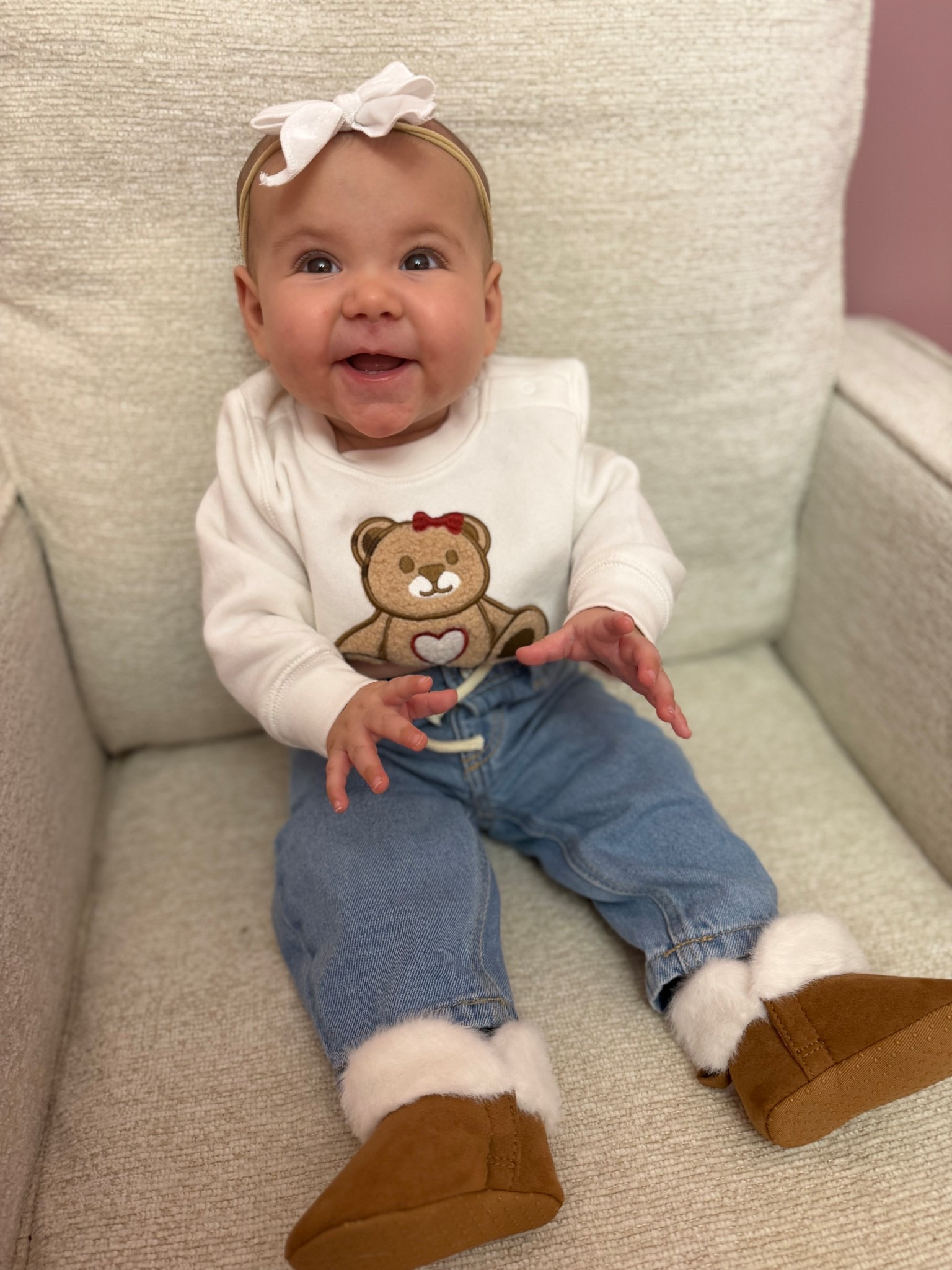 Baby girl outfit 🧸🎀

#LTKSaleAlert #LTKBaby #LTKootd