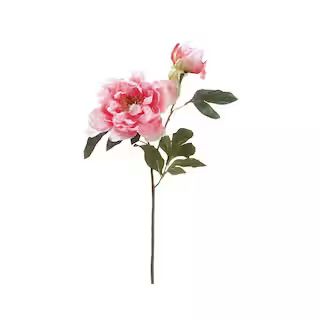 Pink Peony Spray with Bud | Michaels Stores