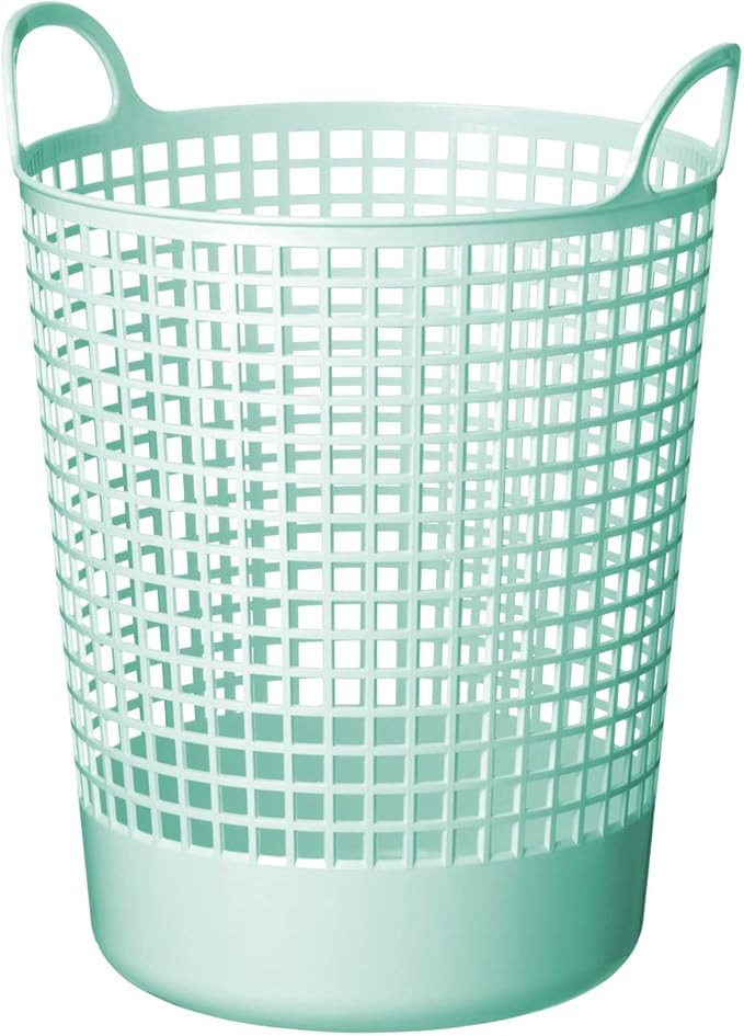 Like-it Laundry Basket, Storage, Tall Round, Made in JAPAN, 39L, SCB-10, Mint blue | Amazon (US)