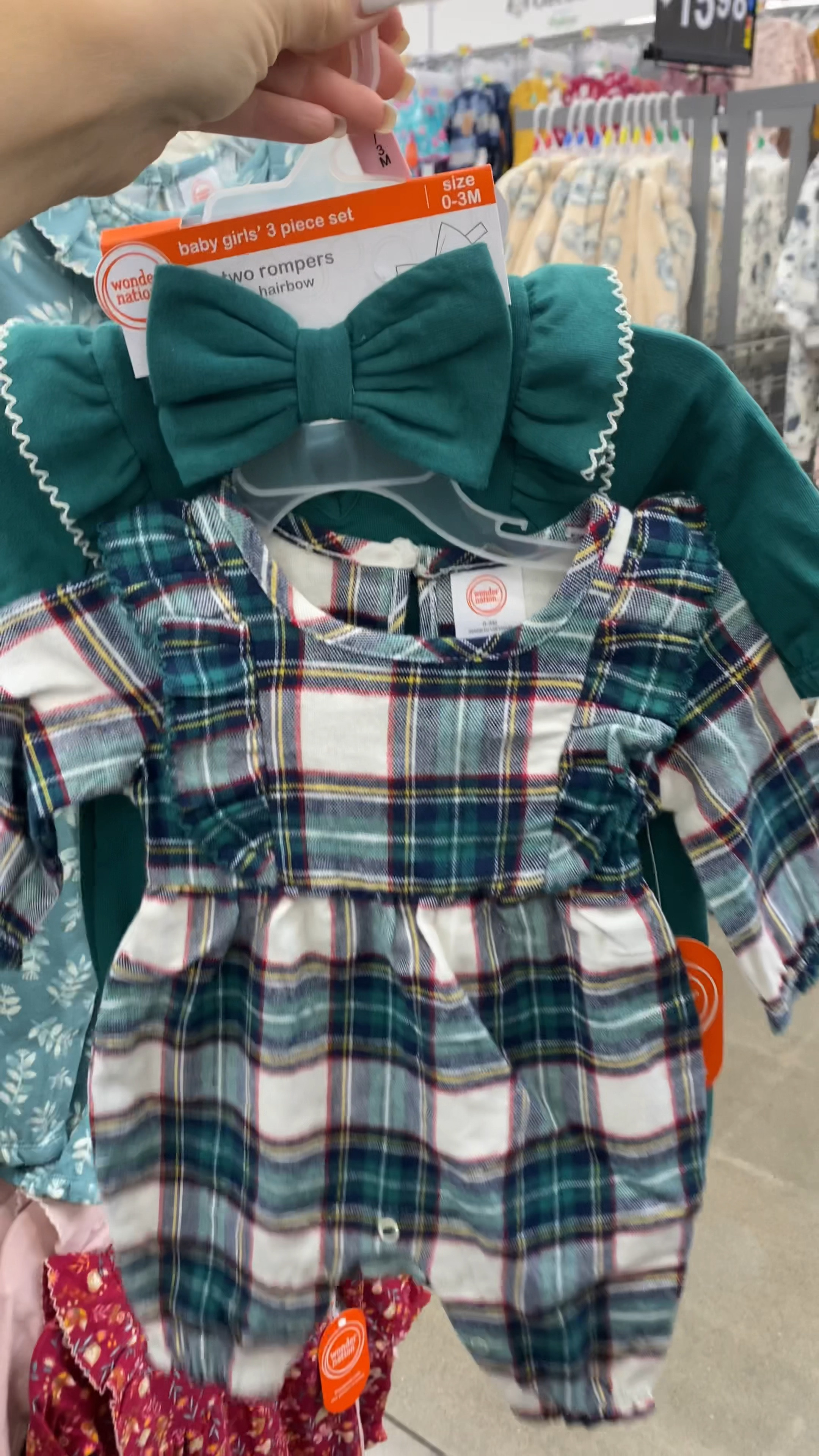 Love these rompers! They are festive and comfy for baby girls bonus they come with a matching bow ❤️🎄#christmas #babystyle 


#LTKHoliday #LTKbaby #LTKSeasonal