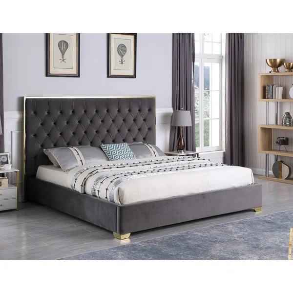 John-Hendry Upholstered Platform Bed | Wayfair North America