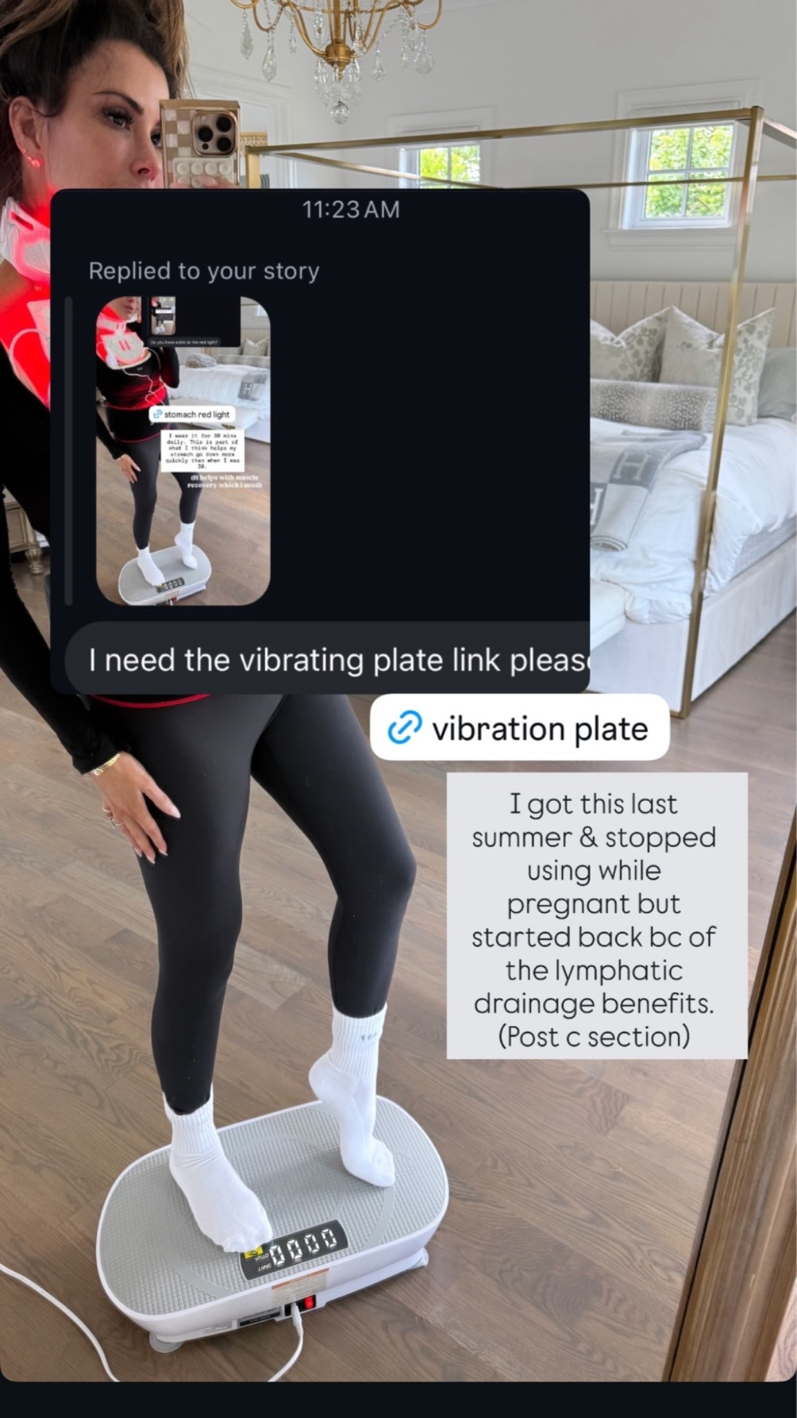 Lots of questions about my vibration plate! This has been helping a lot with lymphatic drainage and overall swelling! 

Amazon finds, Emily Gemma

#LTKdayinmylife #LTKselfcare #LTKmomlife