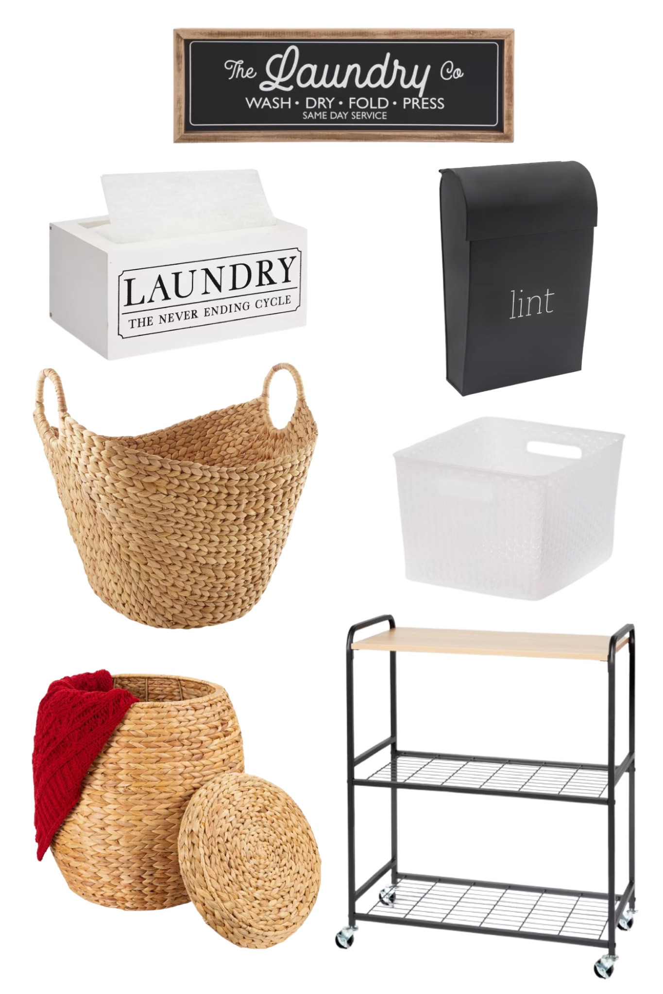 Laundry Room Organization & Laundry Room Ideas 
Full post on the blog I just started organizing & redoing my laundry room— I did purchase the tired shelving & cart. And... What rooms are you organizing & updating?  #laundryroom #organization 

#LTKHome #LTKSaleAlert