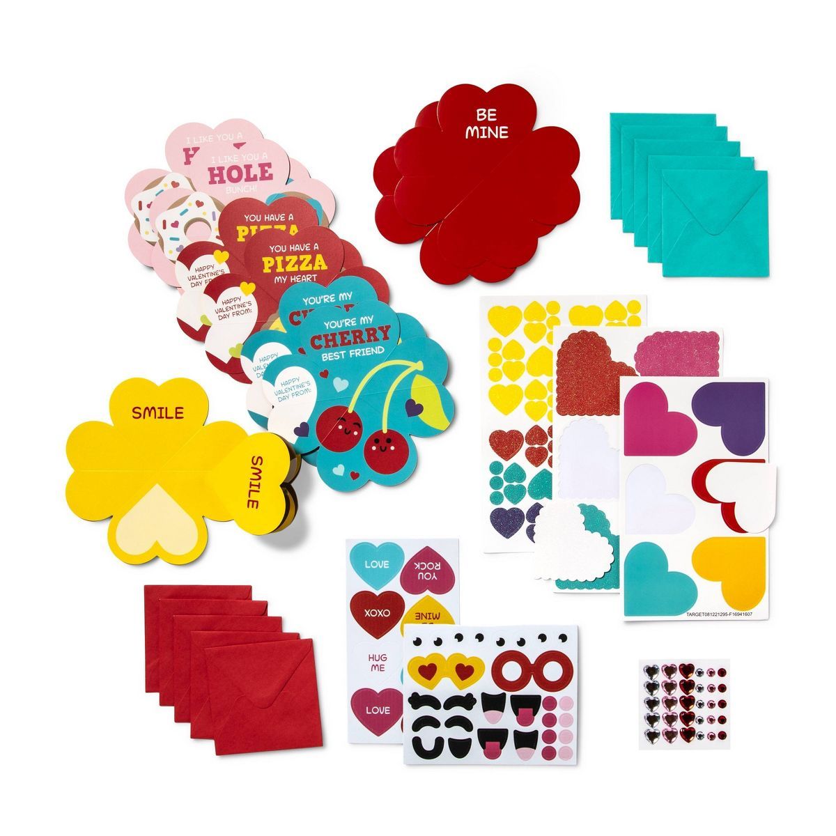 Create-Your-Own Valentine's Day Paper Craft Kit - Mondo Llama™ | Target