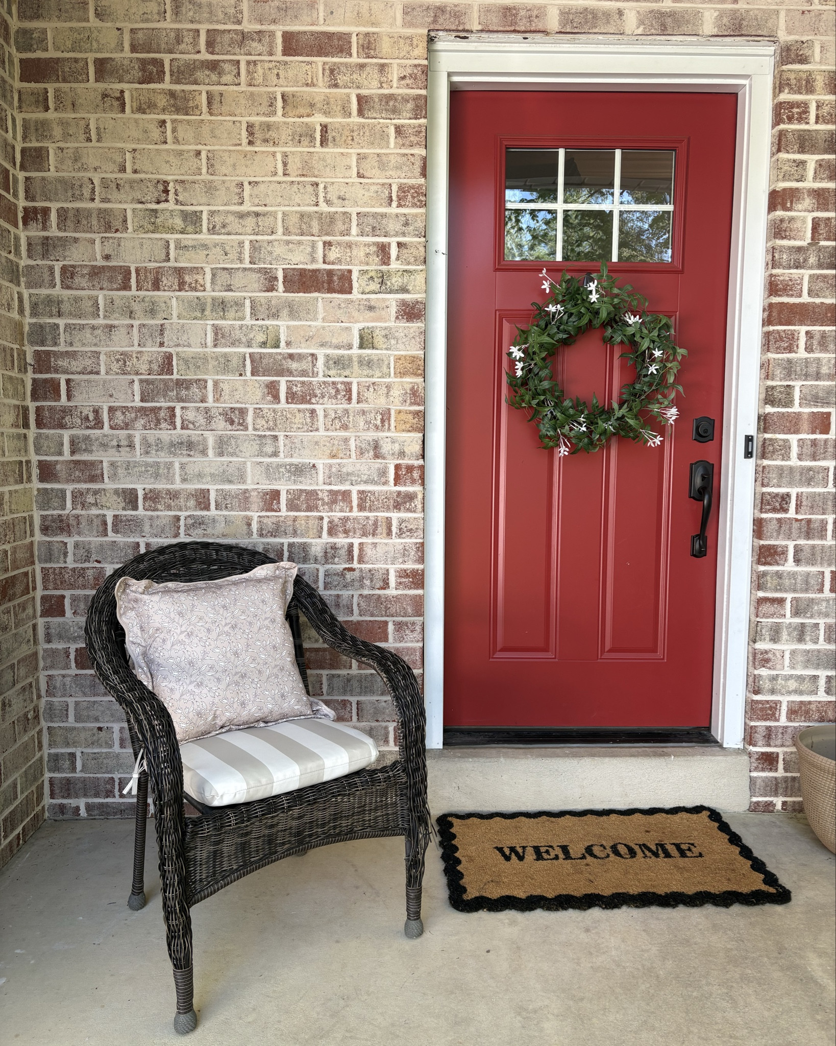Porch refresh with some new outdoor cushions from Walmart 🌿 

#LTKSeasonal #LTKHome #LTKMothersDay