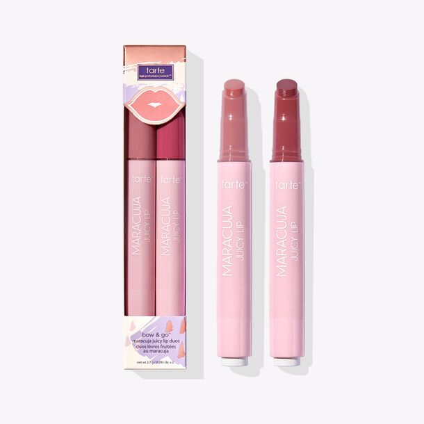 bow & go™ maracuja juicy lip duo | tarte cosmetics (US)